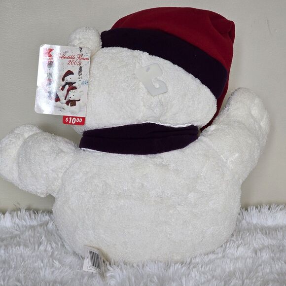2005 Dan Dee Collector's Choice Teddy Bear Cardinal Bird Scarf & Hat Holiday - Picture 4 of 8